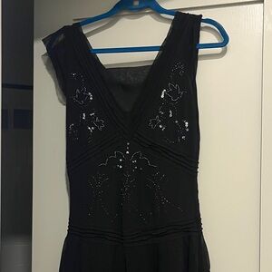 Mexx Black Dress with Sequin Detail